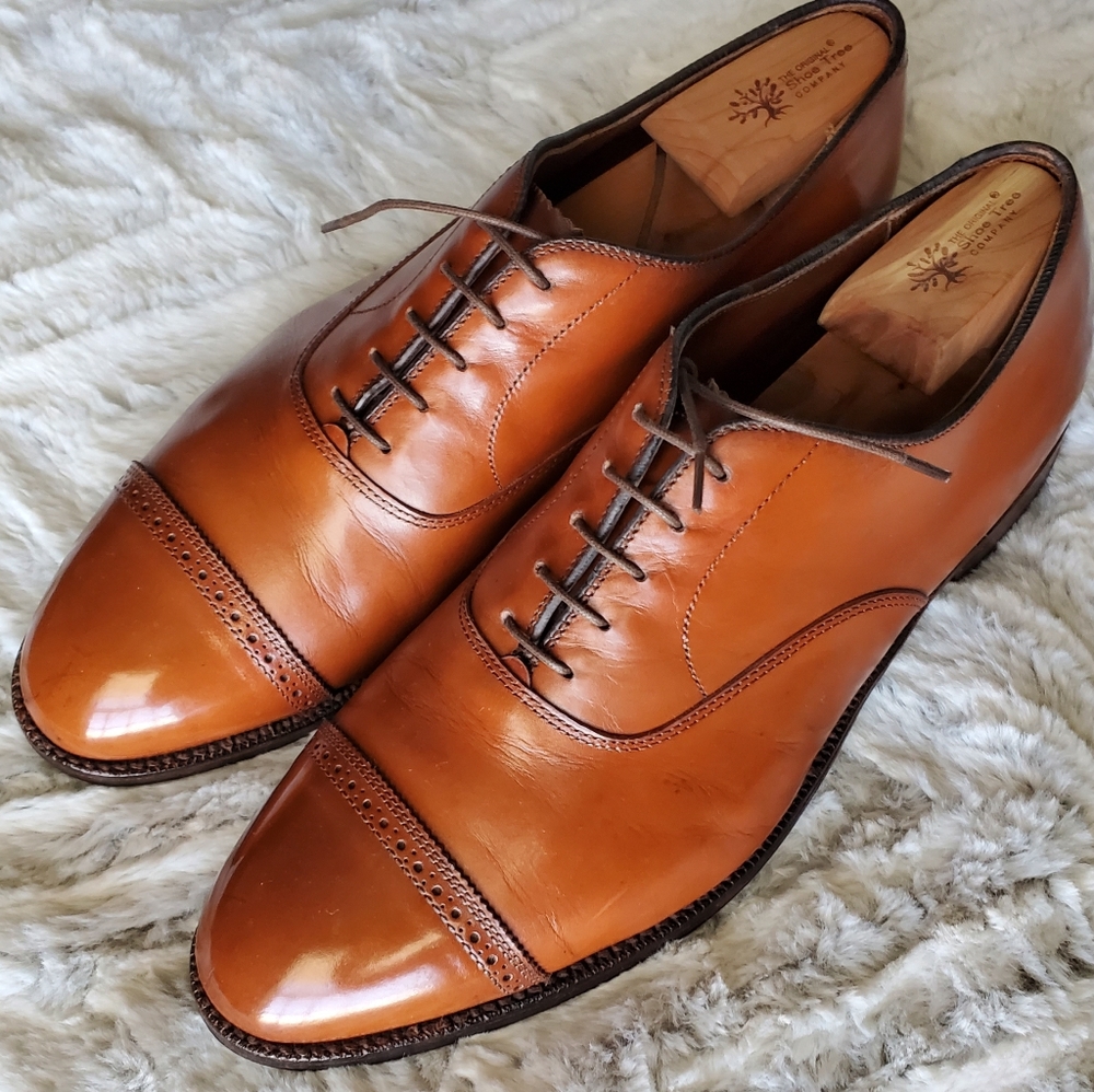 Alden 900 Brogued Captoe Oxfords Size 11.5D